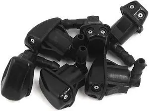 6pcs 90 Degree Angle Replacement Front Windshield Washer Spray Nozzle for Toyota