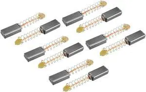 Carbon Brushes for Electric Motors 11mm x 6mm x 4mm Replacement Part Set of 10