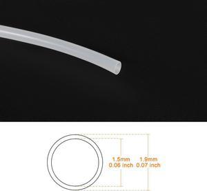 1.5mm ID 1.9mm OD PTFE Tubing Tube 1 Meter 3.3ft Lengh For 3D Printer RepRap