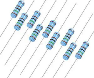 30pcs Metal Film Resistors 1.5K Ohm 2W 1%Tolerances 5 Color Bands