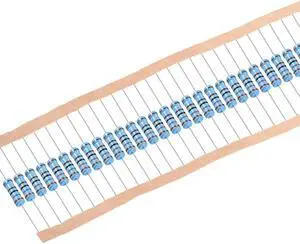 30pcs Metal Film Resistors 1.8K Ohm 2W 1%Tolerances 5 Color Bands
