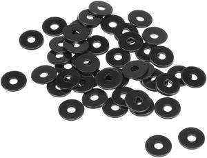 Nylon Flat Washers for M3 Screw Bolt 10mm OD 1mm Thick 50PCS