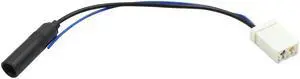 DC 12V Car Male Radio Stereo Antenna Aerial Adapter Plug Wire Cable for Toyota