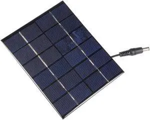 2W 6V Small Solar Panel Module DIY Polysilicon with 250mm Wire