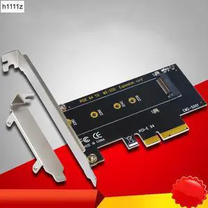 M.2 NVMe SSD NGFF to PCIE X4 adapter M Key Interface Card Support PCI Express 3.0 2230-2280 Size m.2 FULL SPEED