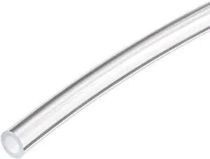 PVC Clear Vinly Tubing,3mm ID x 5mm OD,1 Meter/3.28ft,Plastic Flexible Hose Tube,Flex Pipe for Water,Beverage Pump