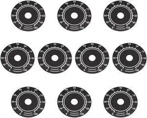 Rheostat Variable Transformer Potentiometer Control 0-100 Dial Face Plate 10pcs