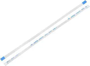 Flexible Flat Cable, 5 Pins 0.5mm Pitch 120mm FPC FFC Flexible Ribbon Cable  for LCD TV Car Audio DVD Player Laptop 5Pcs (A Type)