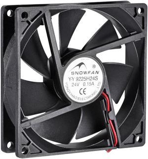 SNOWFAN Authorized 92mm x 92mm x 25mm 24V Brushless DC Cooling Fan YY9225H24S