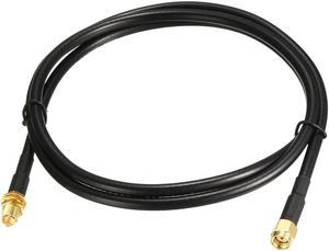 Antenna Extension Cable RP-SMA Male to RP-SMA Female Coax Cable 3.3 Feet RG58