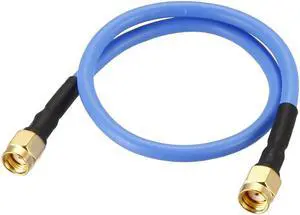 RP-SMA Male to RP-SMA Male RG402 RF Coaxial Coax Cable 0.3Meter/1Ft