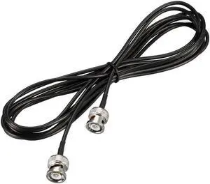 BNC Male to Male Coaxial Jumper Cable 50 ohm 25 feet RG174
