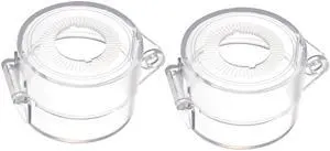 2pcs Clear Plastic Switch Cover Protector for 22mm Diameter Push Button Switch 55*37