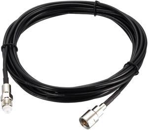 FME Male to FME Female Antenna Extension Cable RG174 RF Coaxial Cable 10 ft