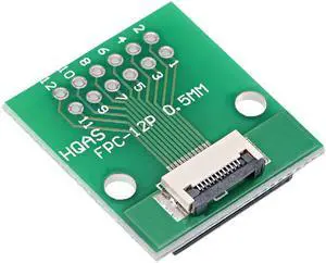 FFC FPC 12 Pin 0.5mm Pitch to DIP 1.0mm PCB Converter Board Couple Extend Adapter