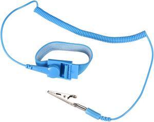 Anti Static Wrist Straps, ESD Components, Stainless Steel Magnetic Tray Grounding Wire Alligator Clip