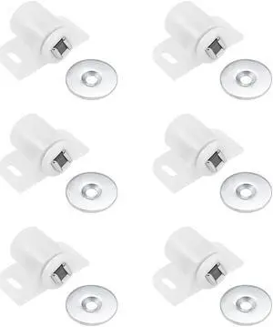 Magnetic Catches Catch,  Cabinet & Door Magnet Latch Catch Cabinet Hardware Fittings for Cupboards, Drawers, Closet 6pcs