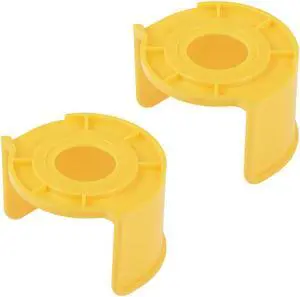 30mm Plastic Half Circle Emergency Stop Switch Push Switch Button Protective Cover Orange 2pcs