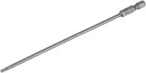 Torx Screwdriver Bits 1/4-Inch Hex Shank 150mm Length T10 Magnetic Security Star Screw Driver S2 Bit