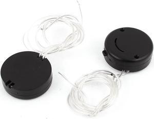 2Pcs Wire Lead 2 x 3V CR2032 Button Cell Lithium Battery Socket Holder Case