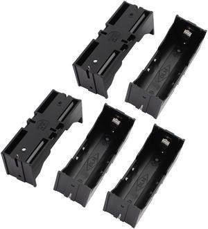 5pcs Plastic Single BLM 26650 Battery Holder Case Storage Box Black