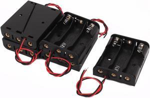 5 Pcs 4.5V Output 3 x AA Battery Holder Case Box Double Wire Lead Connector 5 Pcs 4.5V Output 3 x AA Battery Holder Case Box Double Wire Lead Connector