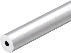 6063 Aluminum Round Tube 300mm Length 18mm OD 5mm Inner Dia Seamless Aluminum Straight Tubing