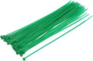 Cable Zip Ties 250mmx3.6mm Self-Locking Nylon Tie Wraps Green 40pcs