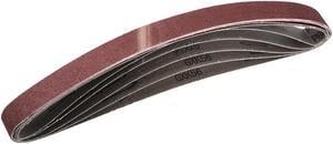 1-inch x 31-inch Sanding Belt 80 Grit Sand Belts for Belt Sander 5pcs