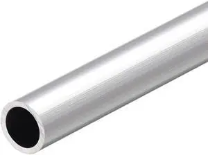 6063 Aluminum Round Tube 300mm Length 18mm OD 14mm Inner Dia Seamless Aluminum Straight Tubing
