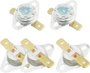 5 Pieces 16mm Dia Ceramic Thermostat NC Temperature Switch KSD301 200C