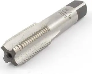 Unique Bargains G1/4-19 55 Degree HSS Four Flutes 13.5 x 2mm Piping Thread Tap