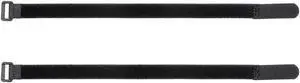 Tie Down RC Battery Straps Fastening Cable Adjustable Reusable Securing Hook and Loop Straps, 19.7-inches X 0.79-inch 2pcs
