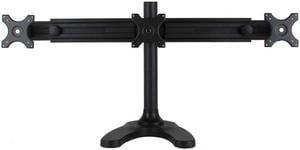 MonMount Triple LCD Free Standing Three Monitor Stand- Up to 26"