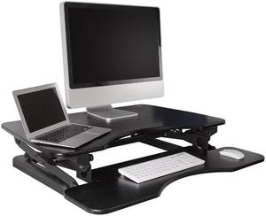 MonMount Height-Adjustable Ergonomic Standing Desk Riser - Sit to Stand