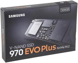 Samsung 970 EVO Plus Series - 500GB PCIe NVMe - M.2 Internal SSD (MZ-V7S500B/AM)