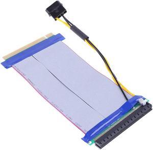 For Video card 6X to 16X Power PCI-E Riser Extension Cable PCI Express Riser Card Adapter with Power Cable for Bitcoin Miner