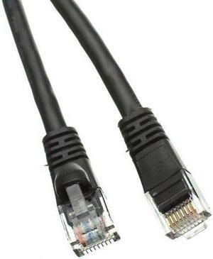 100 Pack Lot 1 Ft LAN Router Network Patch Cable Cord Cat5e Ethernet Wire Black