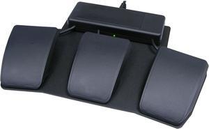 Kinesis JSB Triple Pedal Three Foot Pedals Mounted on Base FS32A-JSB
