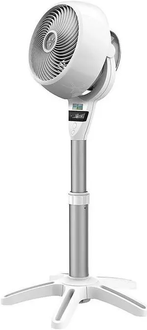 Vornado 6803DCWHT Smart Medium Pedestal Air Circulator Fan