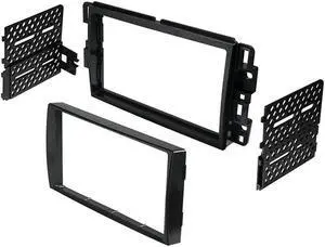 American International Chevy/GMC/Hummer/Suzuki/ Saturn and Pontiac Double DIN Black Stereo Dash Kit