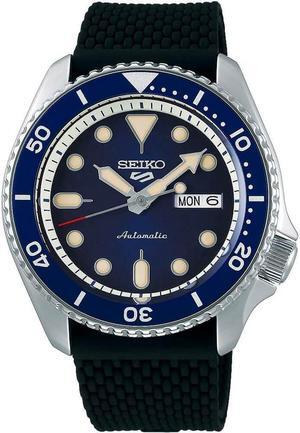 Seiko SRPD93 5 Sports 24 - Jewel Automatic Watch - Blue/Black - Nylon