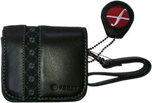 Foray FOR110TRBLK Leather Compact Digital Camera Cases