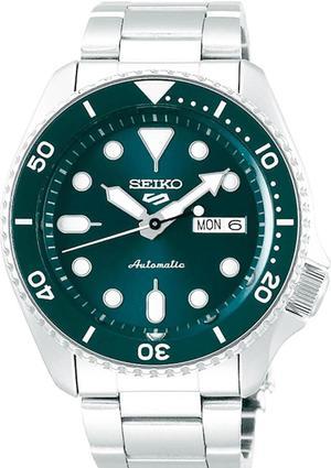 Seiko SRPD61 5 Sports 24-Jewel Automatic Watch - Teal