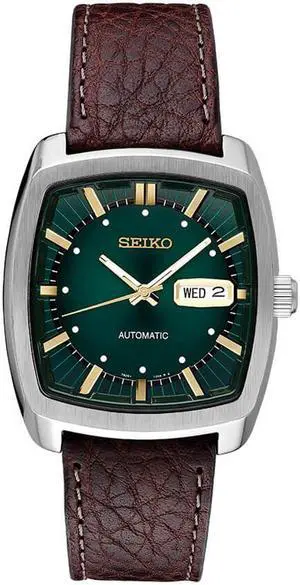 Seiko SNKP27 Mens Silver Recraft Series Automatic Watch