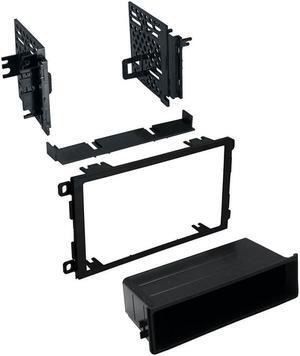 American International Single/Double DIN Black Stereo Dash Kit