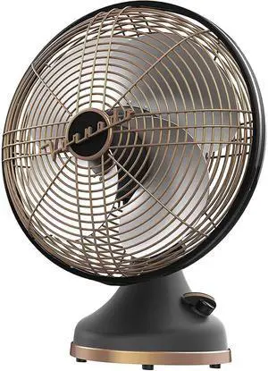 Vornado SILVERSWANGC Silver Swan Alchemy Table Top Oscillating Fan - Gunmetal