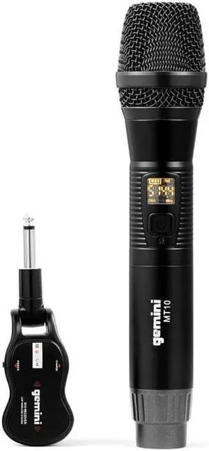 Gemini GMU100 UHF Wireless Microphone System
