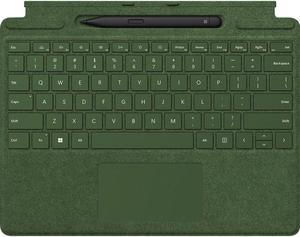 Microsoft 8X600121 Surface Pro Signature Keyboard Cover with Slim Pen 2 - Forest