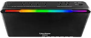 CyberPower GX950UC GX UPS Series 7 Outlet RGB Surge Protector with USB Ports - Black CyberPower GX950UC GX UPS Series 7 Outlet RGB Surge Protector with USB Ports - Black